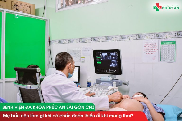 Mẹ bầu nên làm gì khi có chẩn đoán thiểu ối khi mang thai?