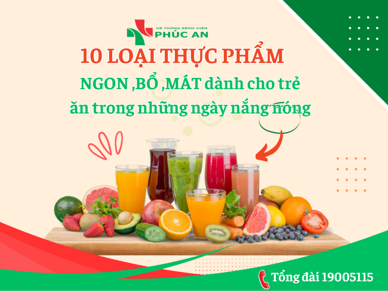10 loại thực phẩm vừa bổ vừa mát nên cho trẻ ăn trong những ngày nắng nóng