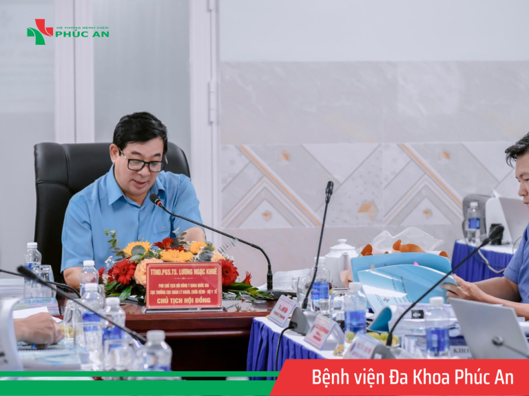 Bệnh viện Đa Khoa Phúc An đón tiếp Đoàn công tác Bộ Y Tế đến thẩm định bệnh viện