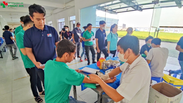 PHÒNG KHÁM ĐA KHOA PHÚC AN SÀI GÒN KHÁM SỨC KHỎE ĐỊNH KỲ CHO NGƯỜI LAO ĐỘNG CÔNG TY TNHH WILSON VIỆT NAM