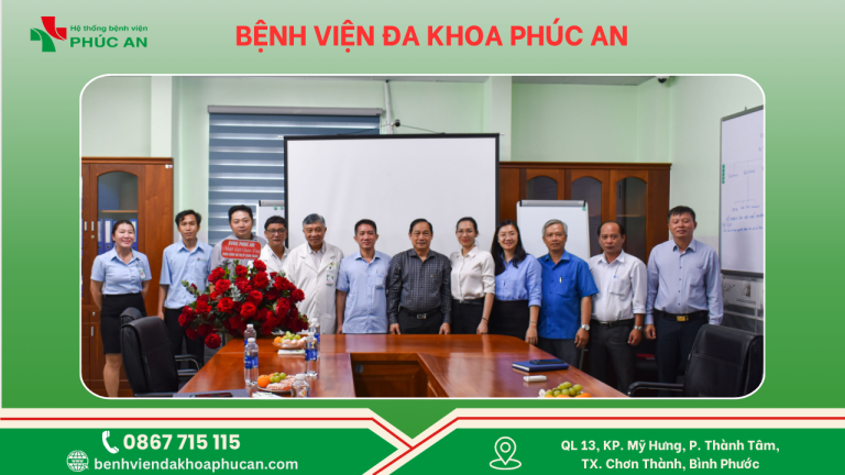 BVĐK Phúc An Tiếp Đoàn Cán Bộ Thị Ủy Xã Chơn Thành