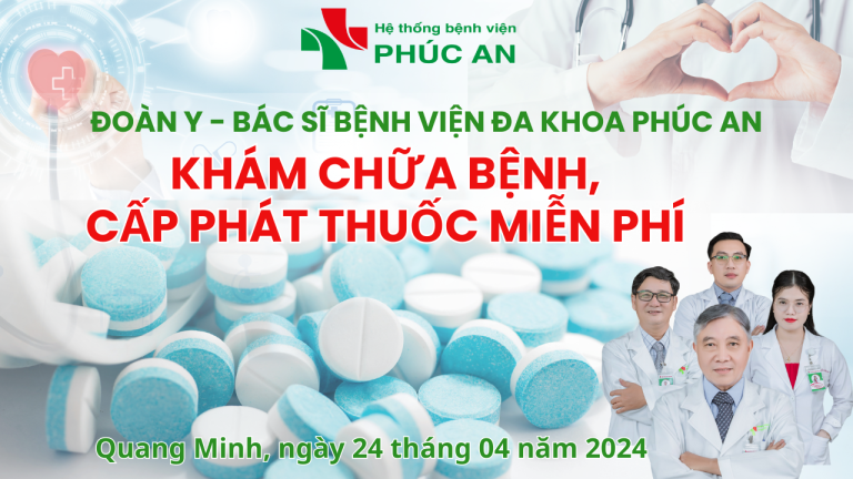 BVĐK Phúc An Tổ Chức Thành Công Chương Trình Khám Và Cấp Thuốc Miễn Phí Cho Người Dân Xã Quang Minh