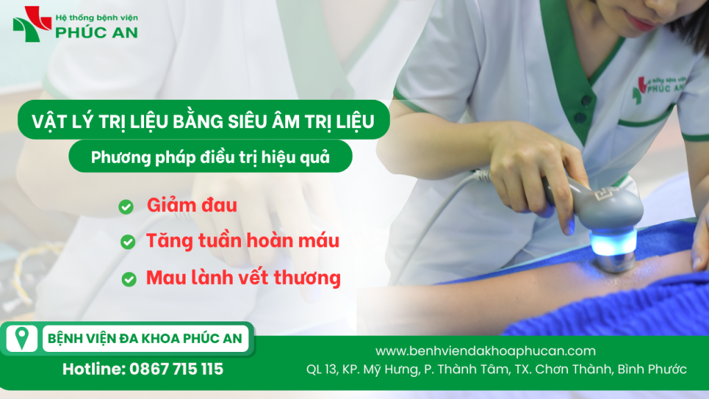 VẬT LÝ TRỊ LIỆU BẰNG SIÊU ÂM TRỊ LIỆU