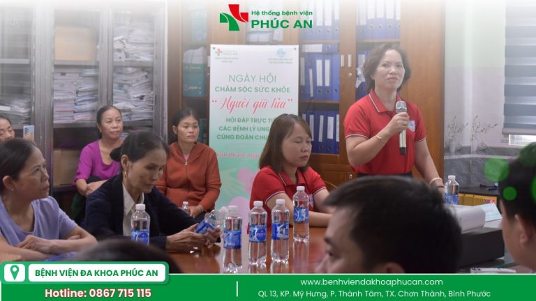 BVĐK PHÚC AN TỔ CHỨC CHƯƠNG TRÌNH NGÀY HỘI CHĂM SÓC SỨC KHỎE ” NGƯỜI GIỮ LỬA”