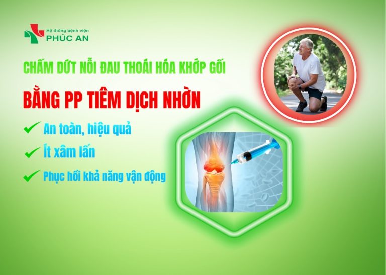 CHẤM DỨT NỖI ĐAU THOÁI HÓA KHỚP GỐI BẰNG PHƯƠNG PHÁP TIÊM DỊCH NHỜN