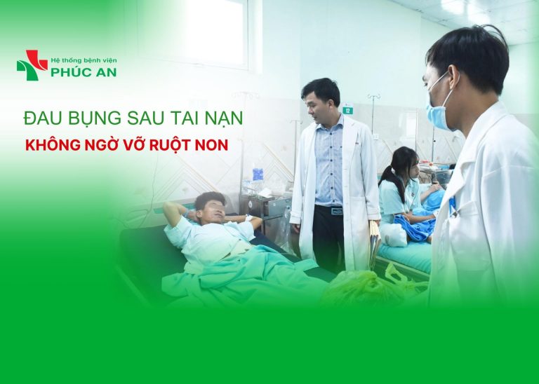 ĐAU BỤNG SAU TAI NẠN, KHÔNG NGỜ VỠ RUỘT NON