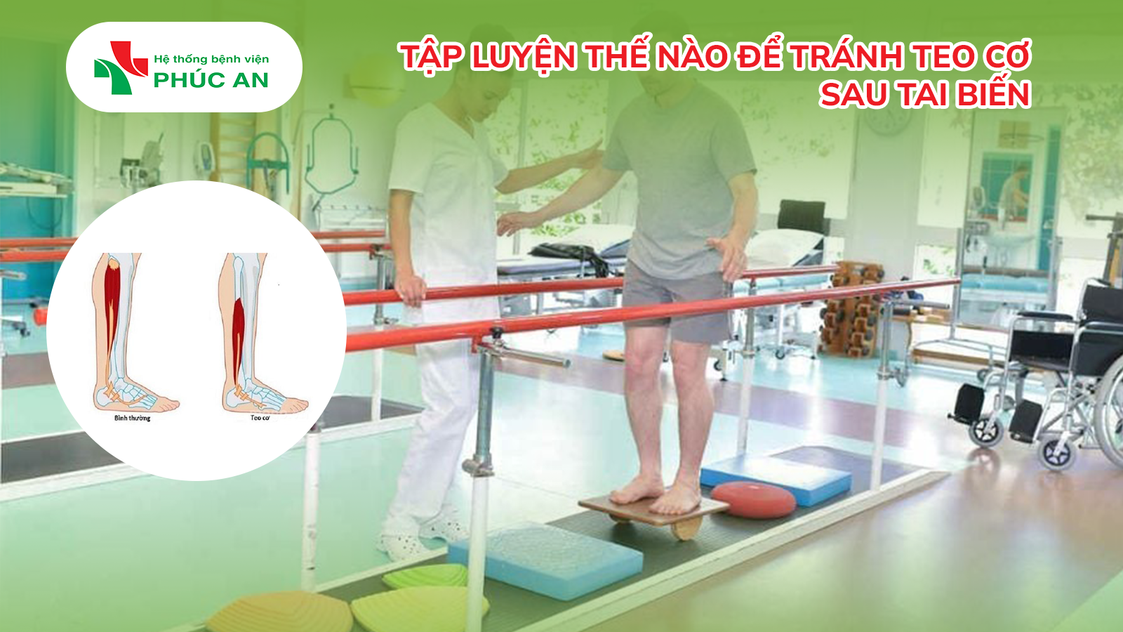Tập luyện thế nào để tránh teo cơ sau tai biến?