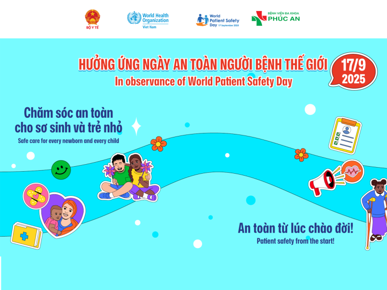 BVĐK PHÚC AN HƯỞNG ỨNG NGÀY AN TOÀN NGƯỜI BỆNH THẾ GIỚI 17/09/2025