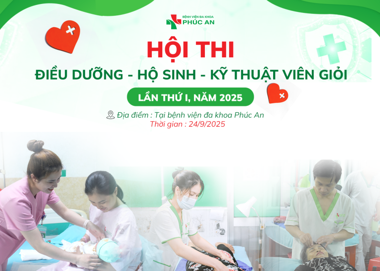 HỘI THI ĐIỀU DƯỠNG – HỘ SINH – KĨ THUẬT VIÊN GIỎI LẦN THỨ I, NĂM 2025