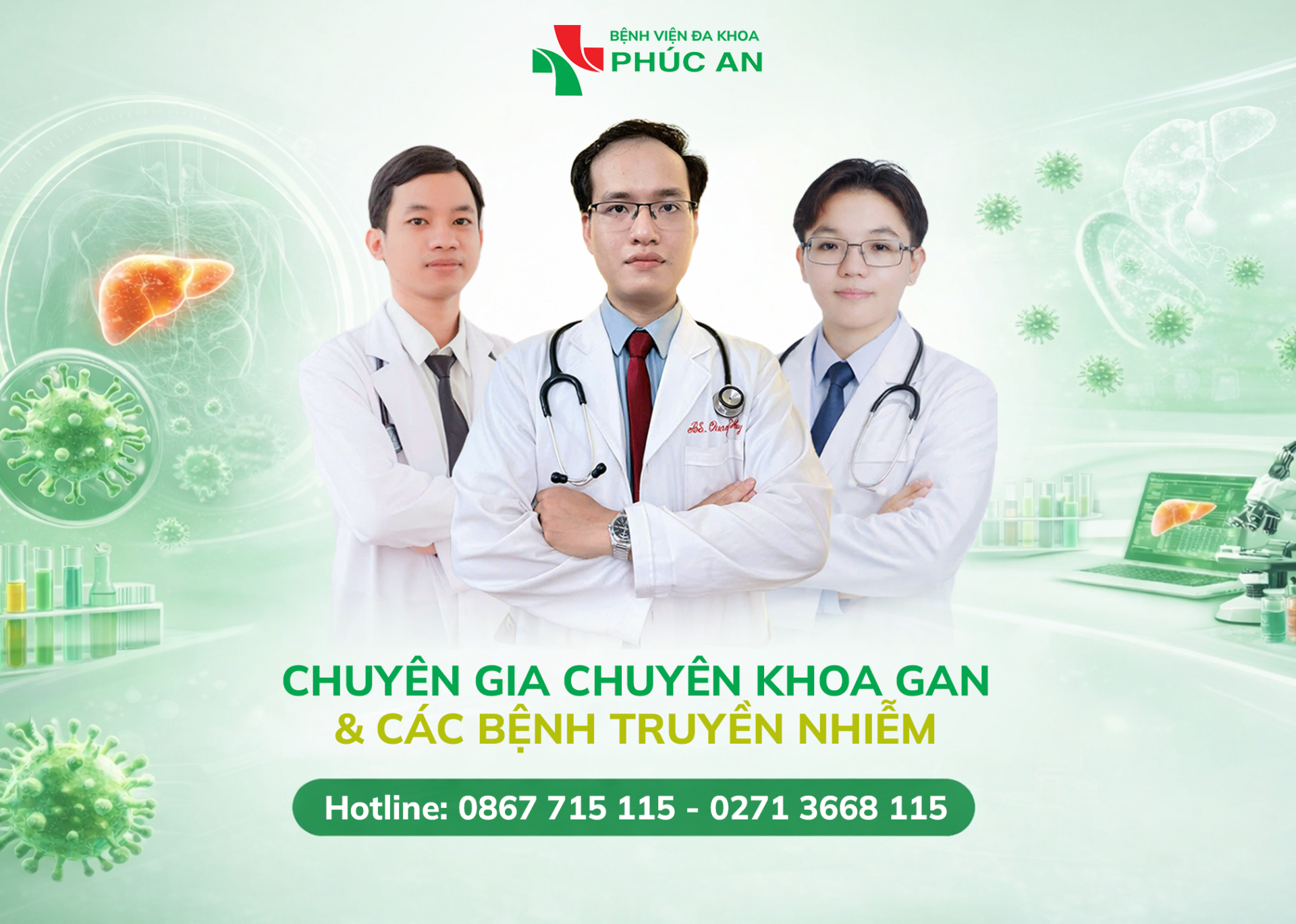 KHÁM CHUYÊN KHOA GAN VÀ CÁC BỆNH TRUYỀN NHIỄM CÙNG BÁC SĨ TỪ BỆNH VIỆN BỆNH NHIỆT ĐỚI TPHCM