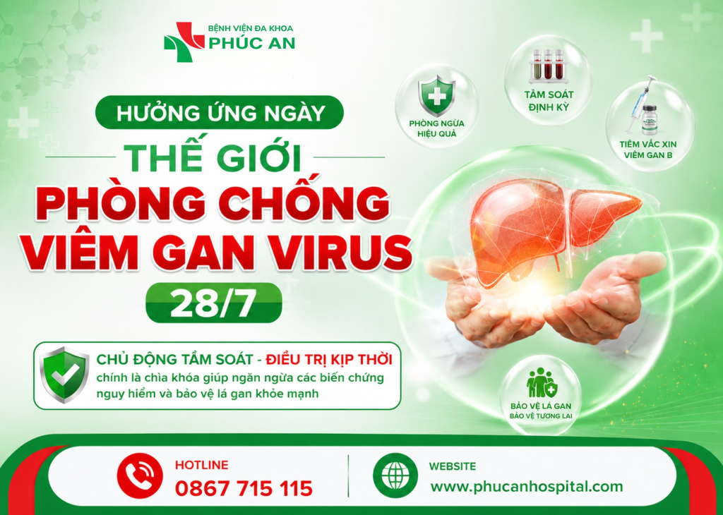 HƯỞNG ỨNG NGÀY THẾ GIỚI PHÒNG CHỐNG VIÊM GAN VIRUS 28/7