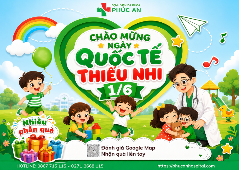 LAN TỎA YÊU THƯƠNG NHÂN DỊP QUỐC TẾ THIẾU NHI 1/6 TẠI BVĐK PHÚC AN