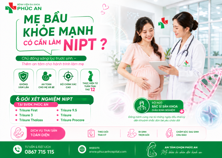 MẸ BẦU KHỎE MẠNH CÓ CẦN LÀM XÉT NGHIỆM NIPT KHÔNG ?