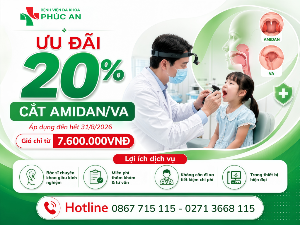 ƯU ĐÃI HÈ 2026: GIẢM 20% GÓI CẮT AMIDAN/VA – CHỈ TỪ 7.600.000 ĐỒNG